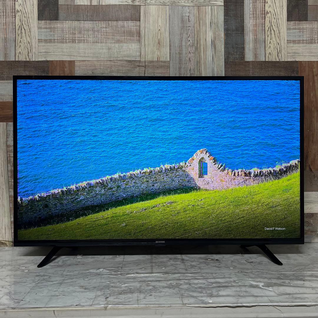 グッチさん受渡専用アイリスオーヤマ43型4K液晶テレビWチューナー裏番組録画可