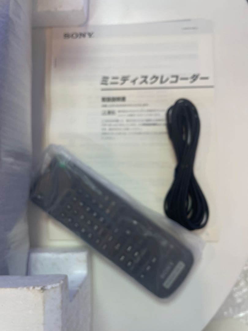 未使用保管品 SONY MDS-E58 業務用MDデッキ