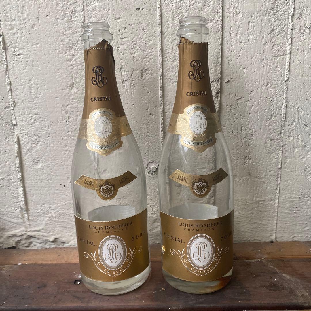 Belle poque ドンペリ　クリスタル　　空瓶　10本セット