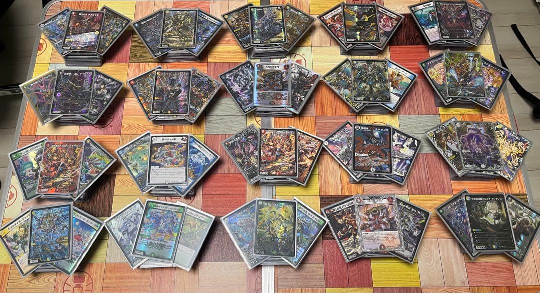 デュエマ　デュエルマスターズ 引退品　まとめ売り　スリーブ　デッキ