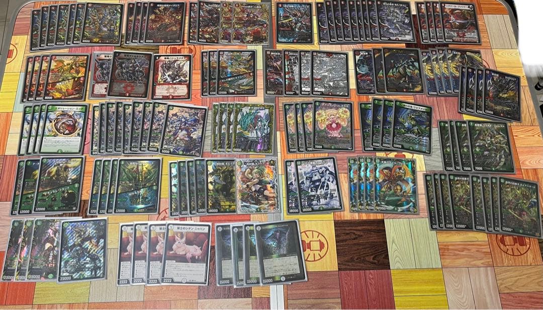 デュエマ　デュエルマスターズ 引退品　まとめ売り　スリーブ　デッキ