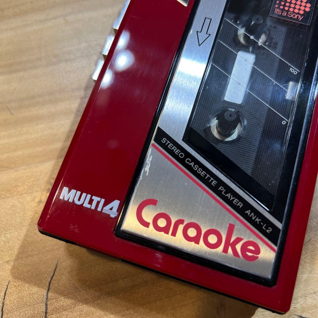 ★『世界最小のカラオケ練習機！』SONY ANK-L2 ★ カセットプレーヤー