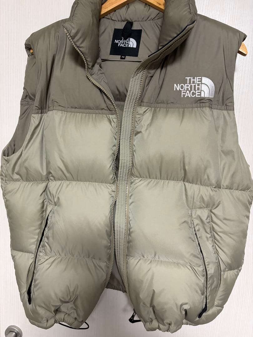 THE NORTH FACE ダウンベスト グレー