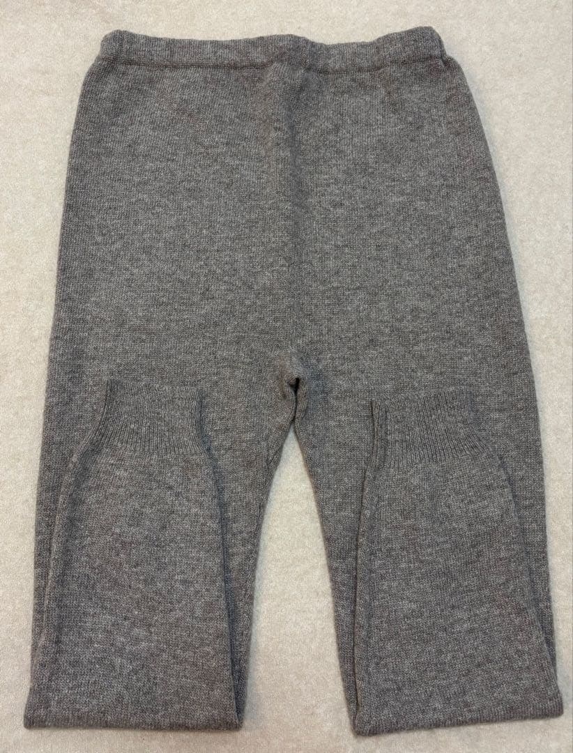 ウールスパッツ ウール100％ XLサイズ モンゴル産 厚手 暖か レギンス