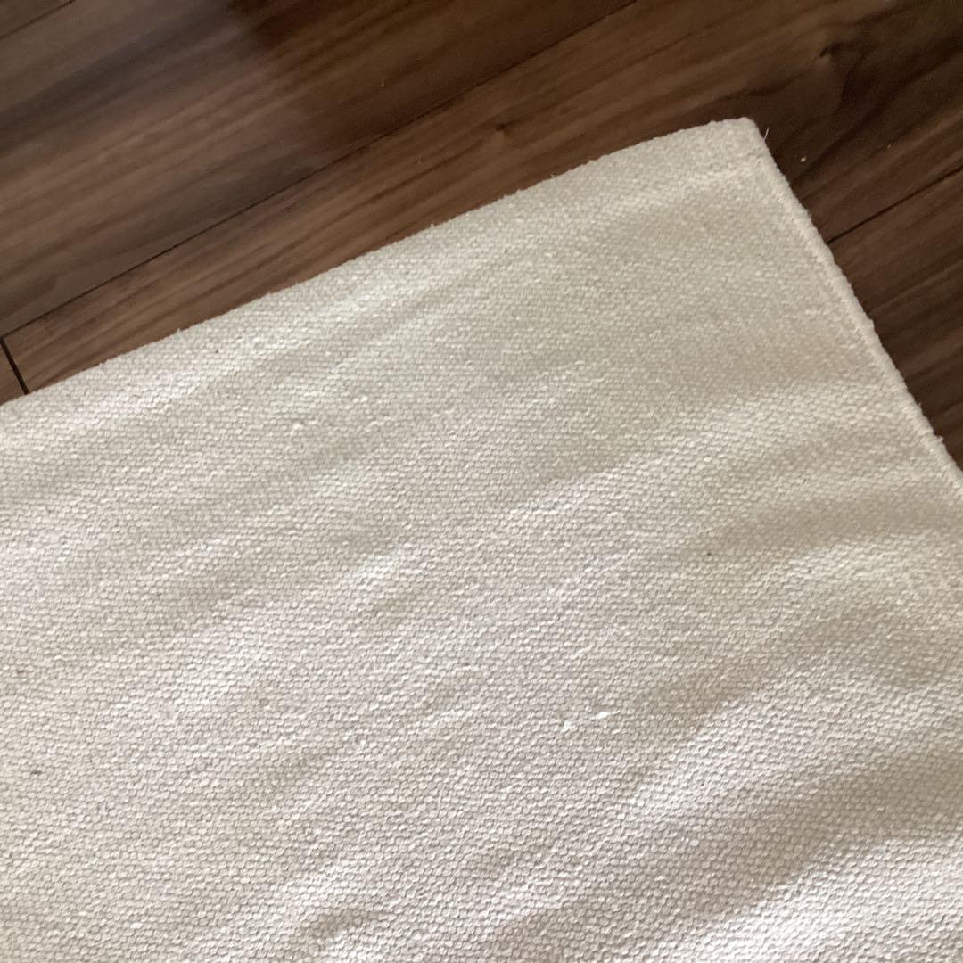 未使用タグ付　ZARA HORM 大判 コットンラグ　200✖️300