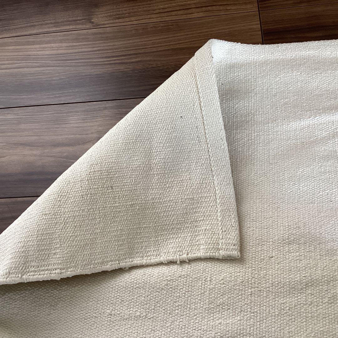 未使用タグ付　ZARA HORM 大判 コットンラグ　200✖️300