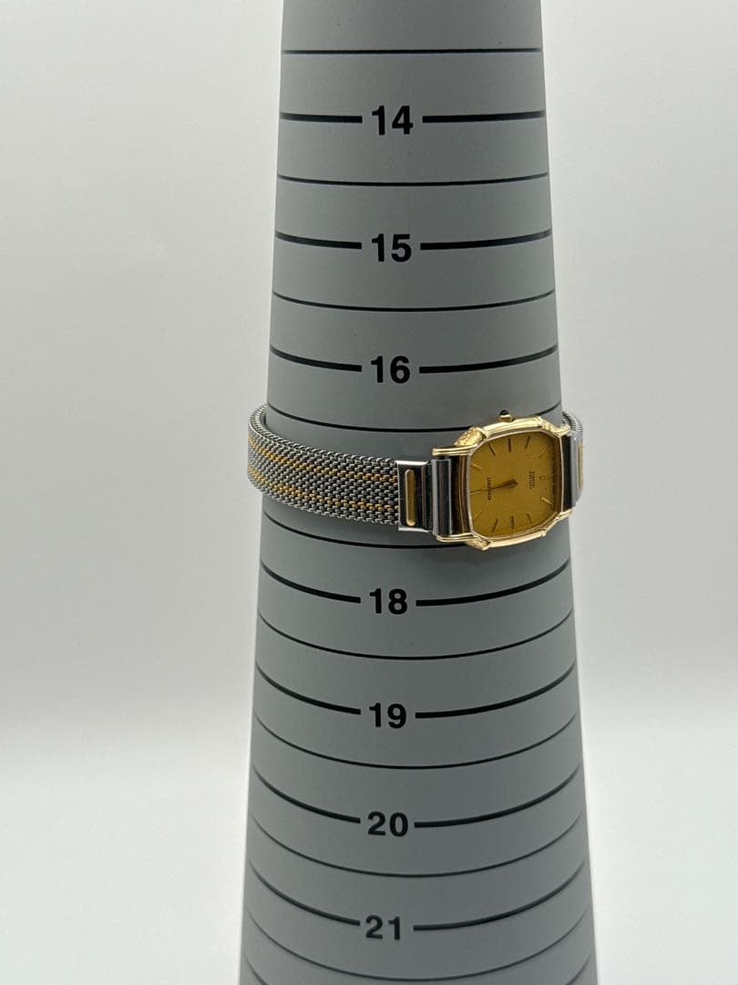 【ジャンク】CITIZEN EXCEED 2200-222695 14Kベゼル