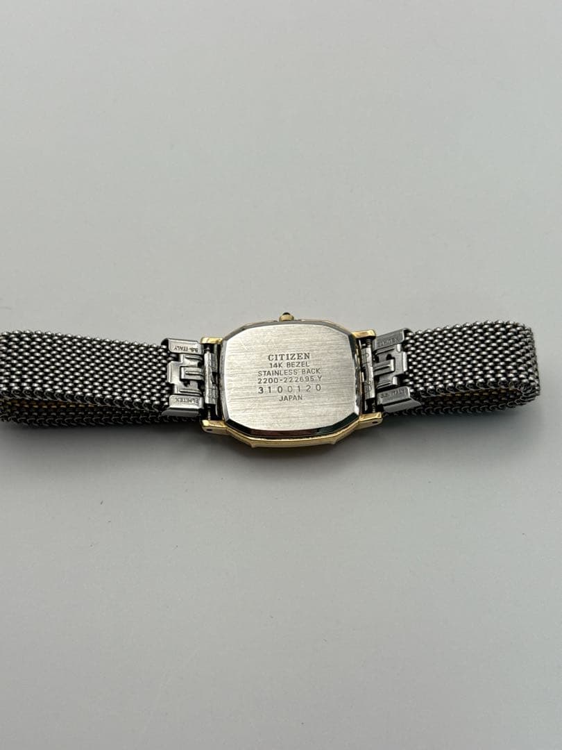 【ジャンク】CITIZEN EXCEED 2200-222695 14Kベゼル