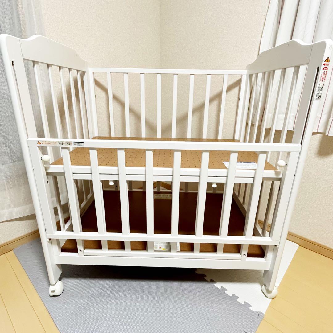 【一点限り❣️便利❣️】カトージ　ミニベビーベッド　ミニタチベッド⭐︎ もぬく