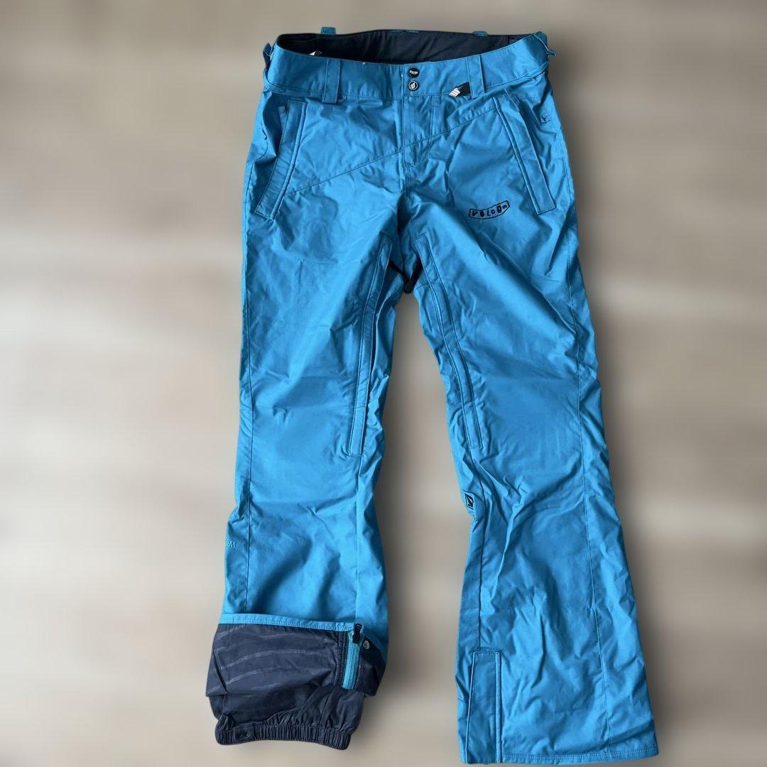 Volcom スノーボード上下セット 紫/黒/青　レディース