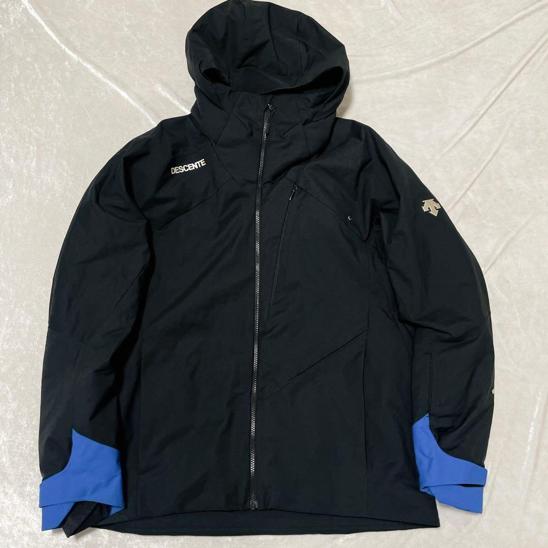 相談中デサント DESCENTE JACKET XO 黒　青