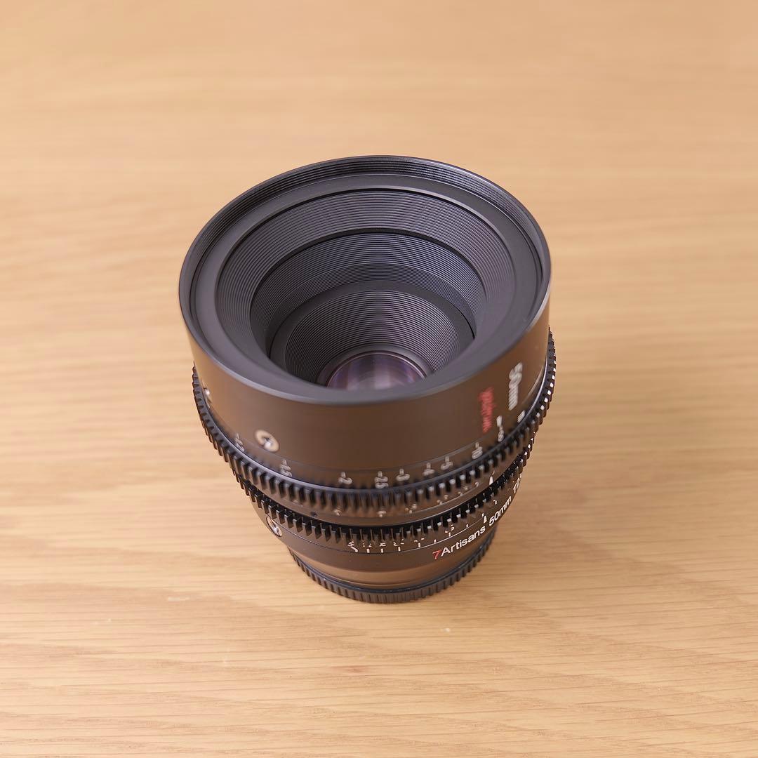 7artisans 50mm T2.0 フルサイズ シネマレンズ　美品Lマウント