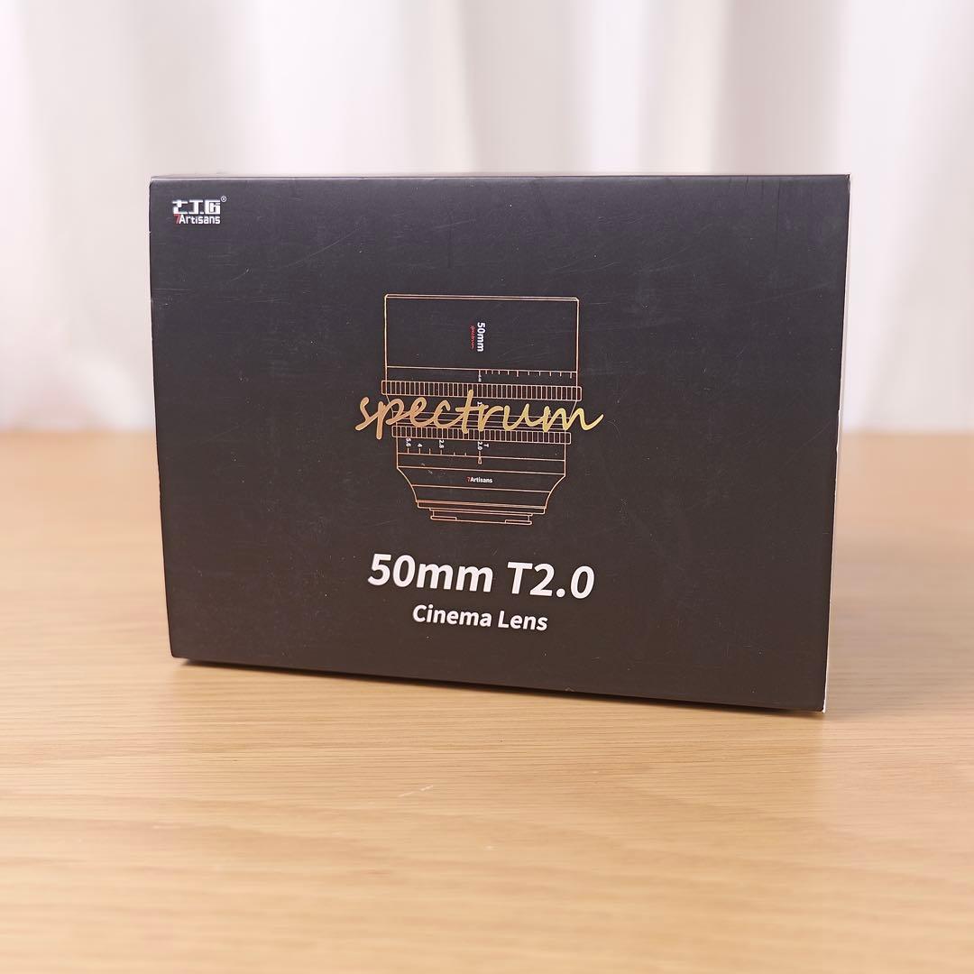 7artisans 50mm T2.0 フルサイズ シネマレンズ　美品Lマウント