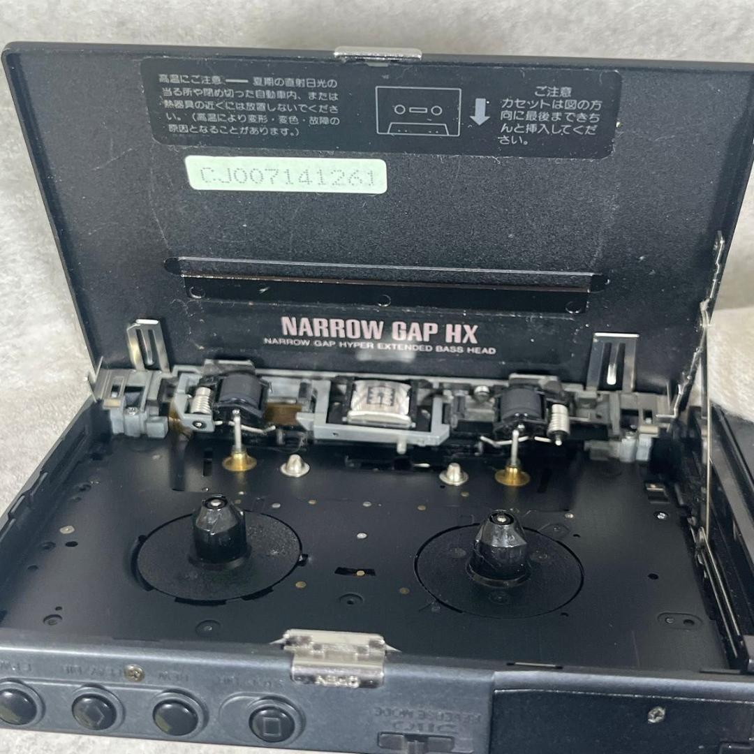 AIWA アイワ カセットプレーヤー HS-PL55 ブラック 外観美品