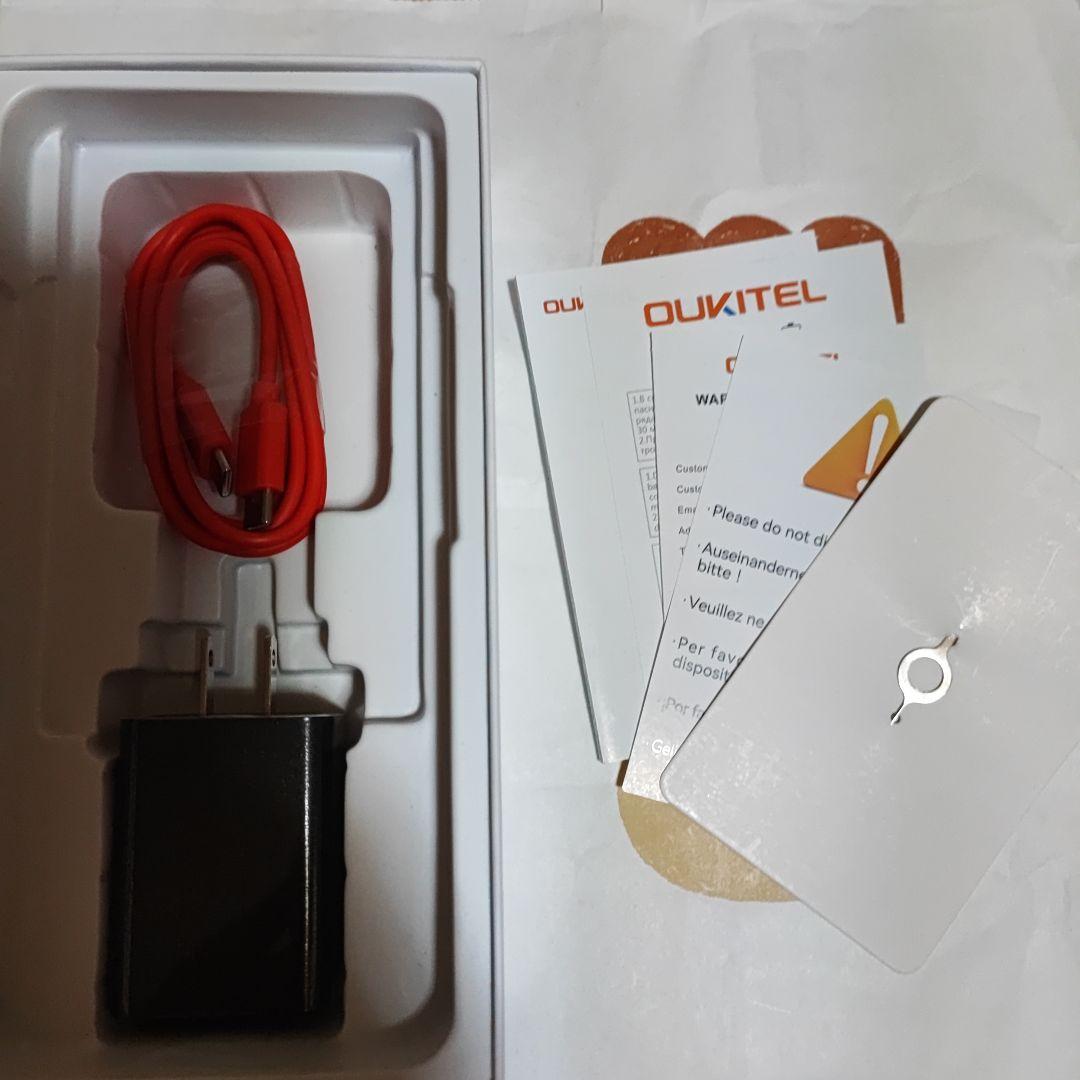 美品 OUKITEL C59 10000mAh Android15 充電器等付属