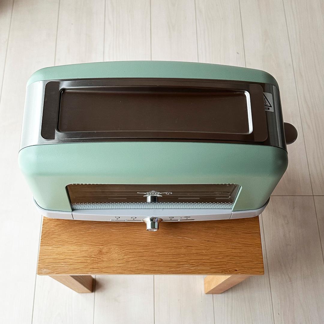 アラジン　グラファイト　ポップアップトースター　AEP-G12A(G)　グリーン