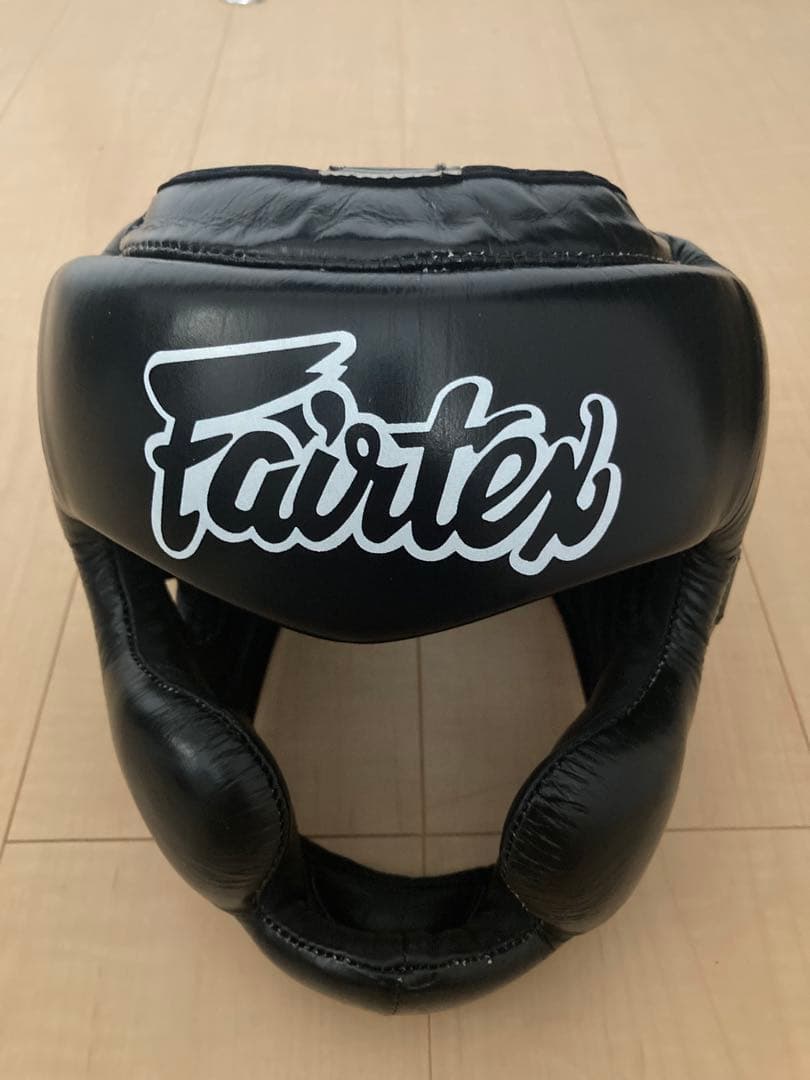 最終価格 Fairtex HG13 ヘッドギア ブラック L