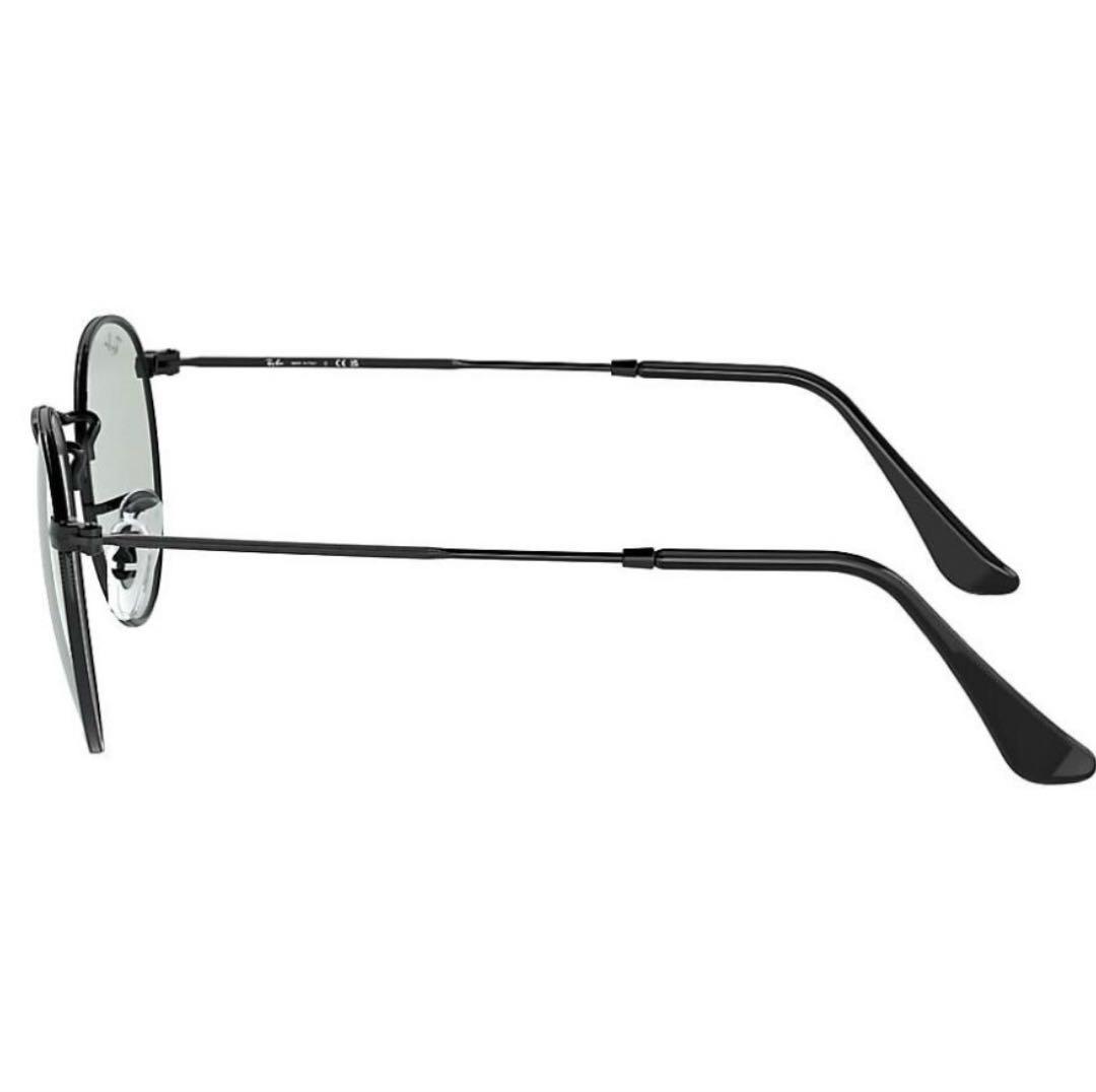 Ray-Ban ラウンドメタルサングラス ライトグレー