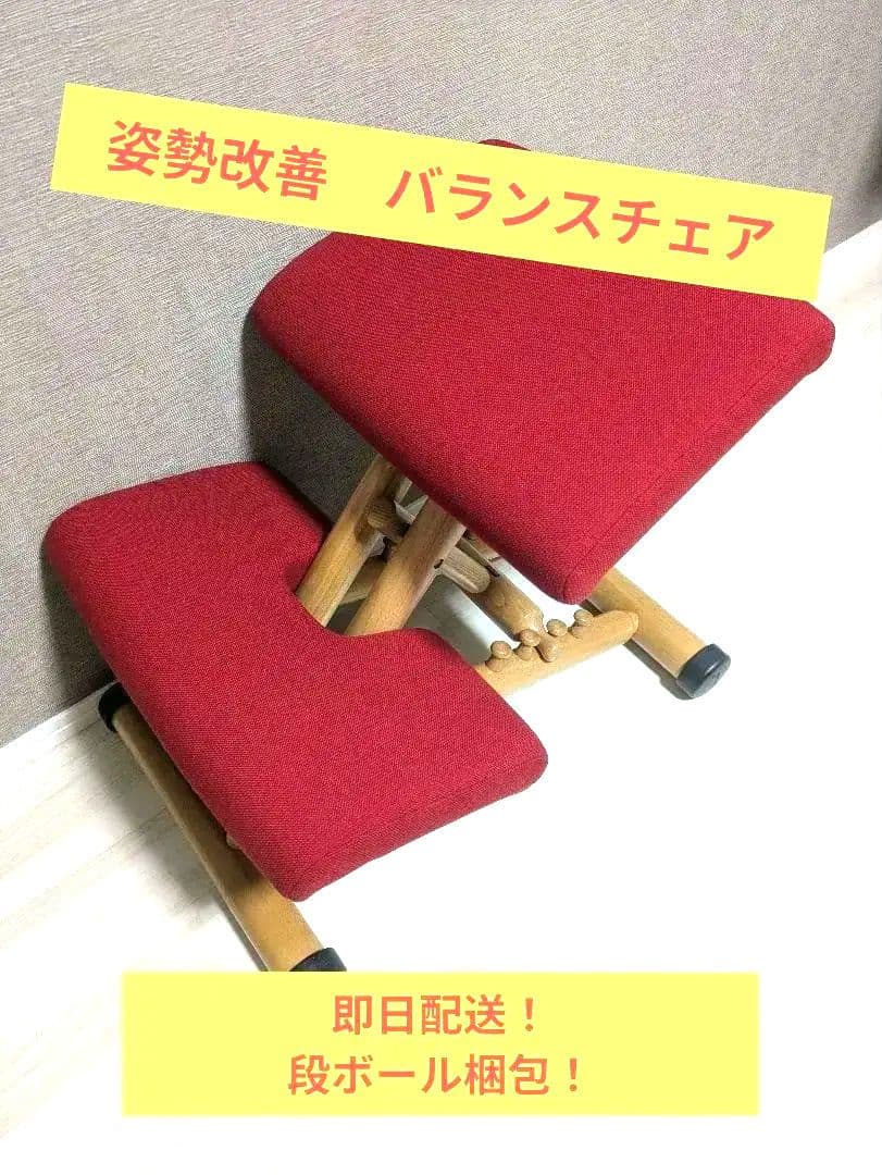 Stokke Varierマルチバランスチェア　姿勢改善 （レッド）