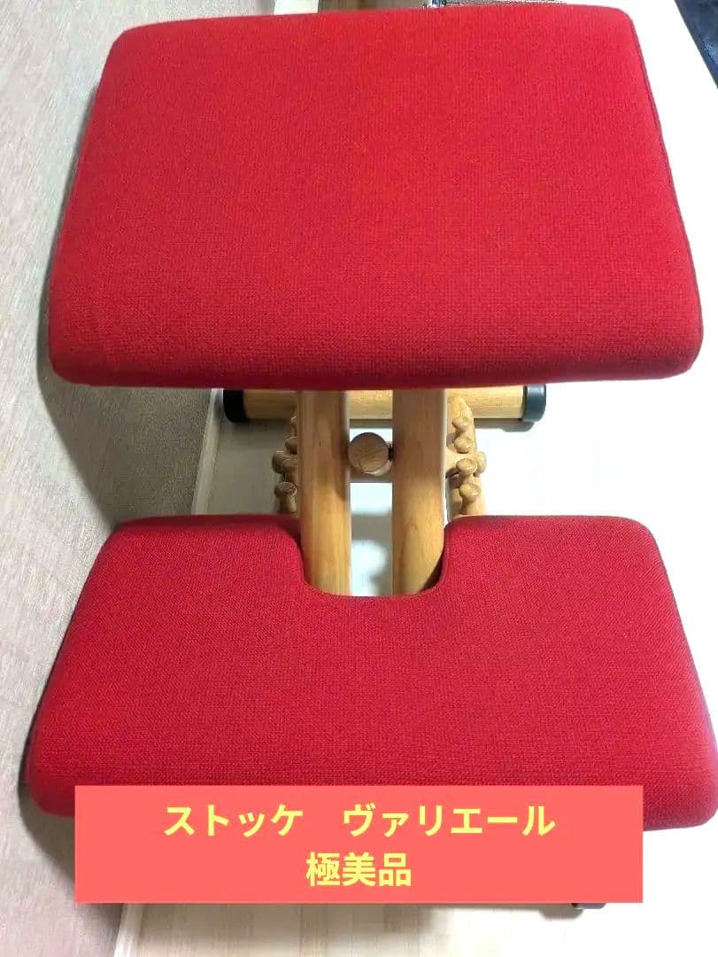 Stokke Varierマルチバランスチェア　姿勢改善 （レッド）