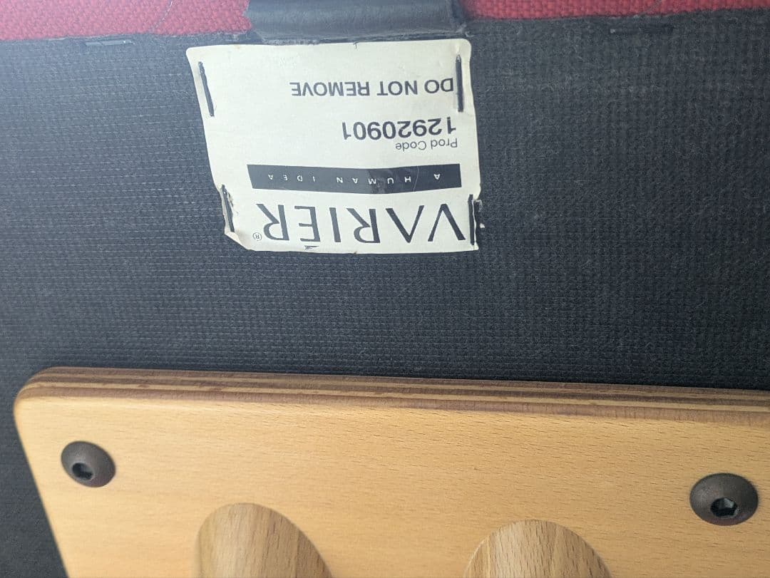 Stokke Varierマルチバランスチェア　姿勢改善 （レッド）