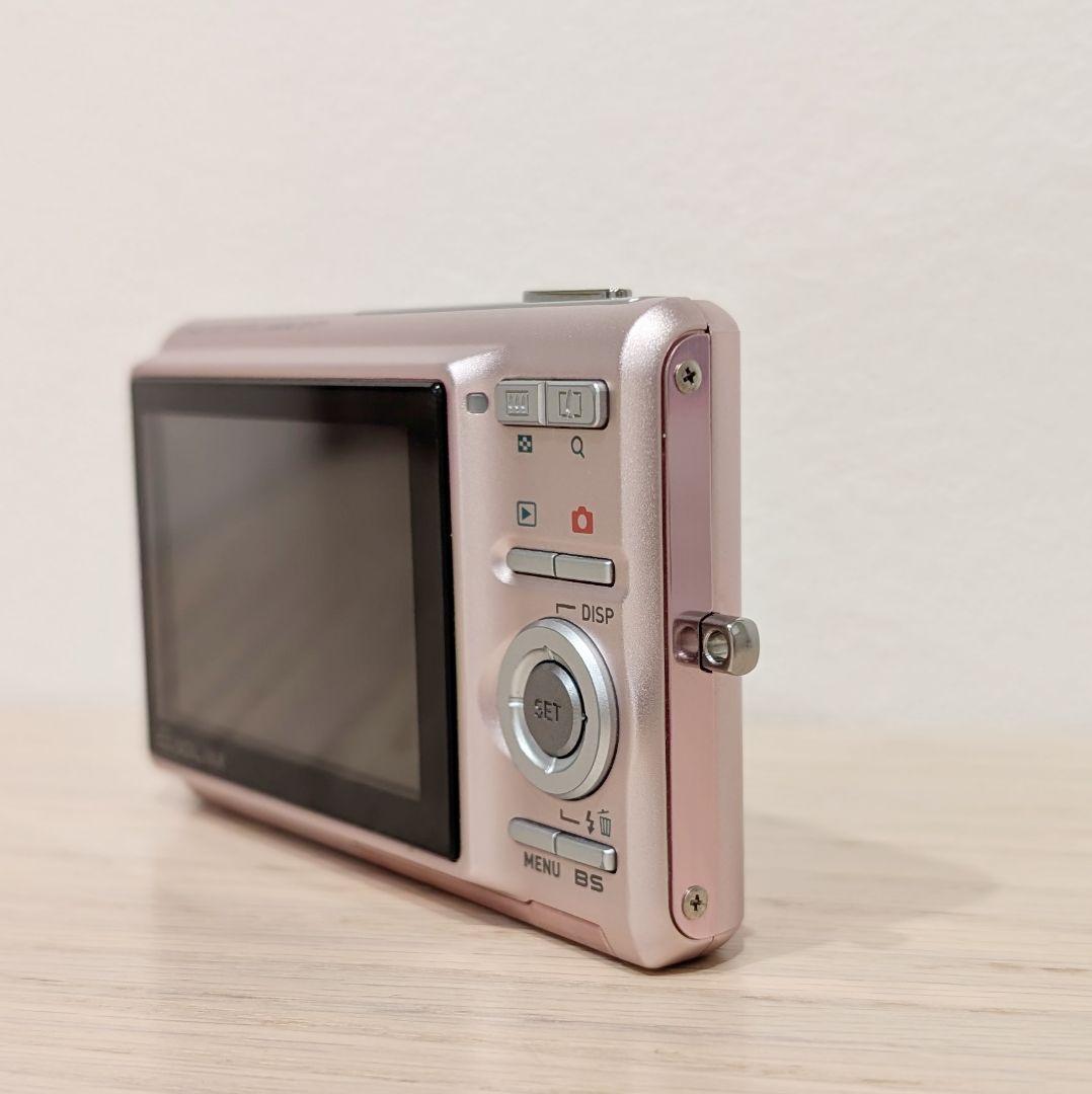 動作確認済 CASIO EXILIM EX-Z77 ピンク デジカメ 充電器あり
