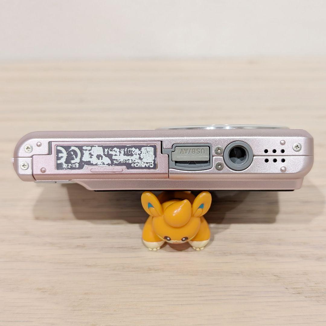 動作確認済 CASIO EXILIM EX-Z77 ピンク デジカメ 充電器あり