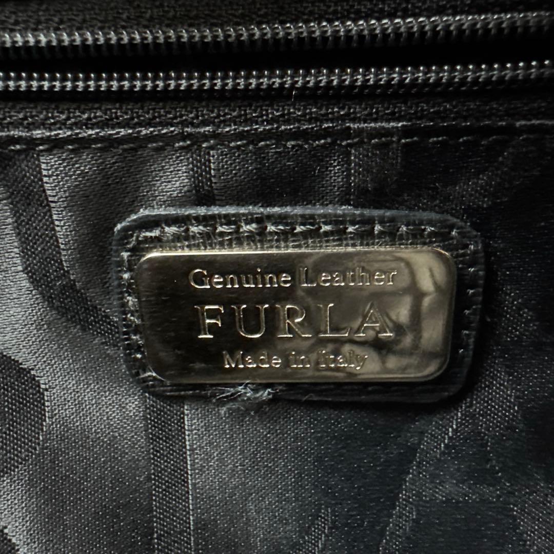 FURLAトートバッグ ブラックA4 サイズ
