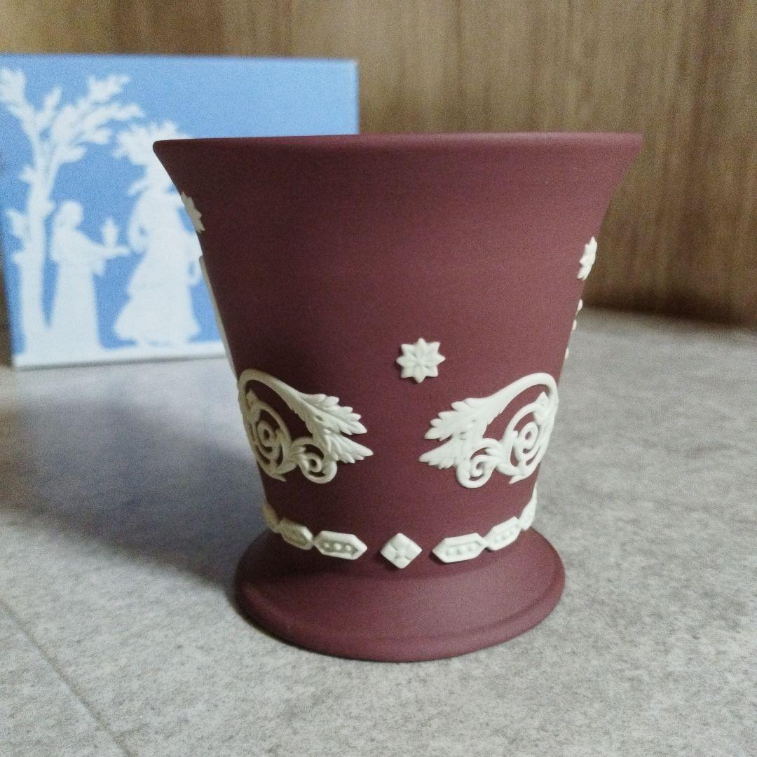 【貴重】ウェッジウッド　ジャスパー　フラワーベース