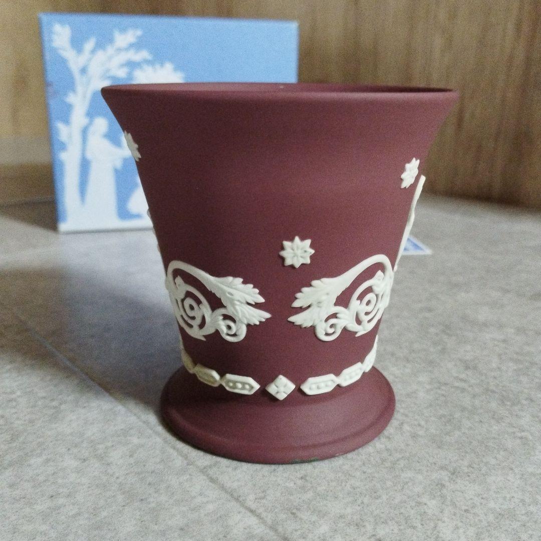 【貴重】ウェッジウッド　ジャスパー　フラワーベース