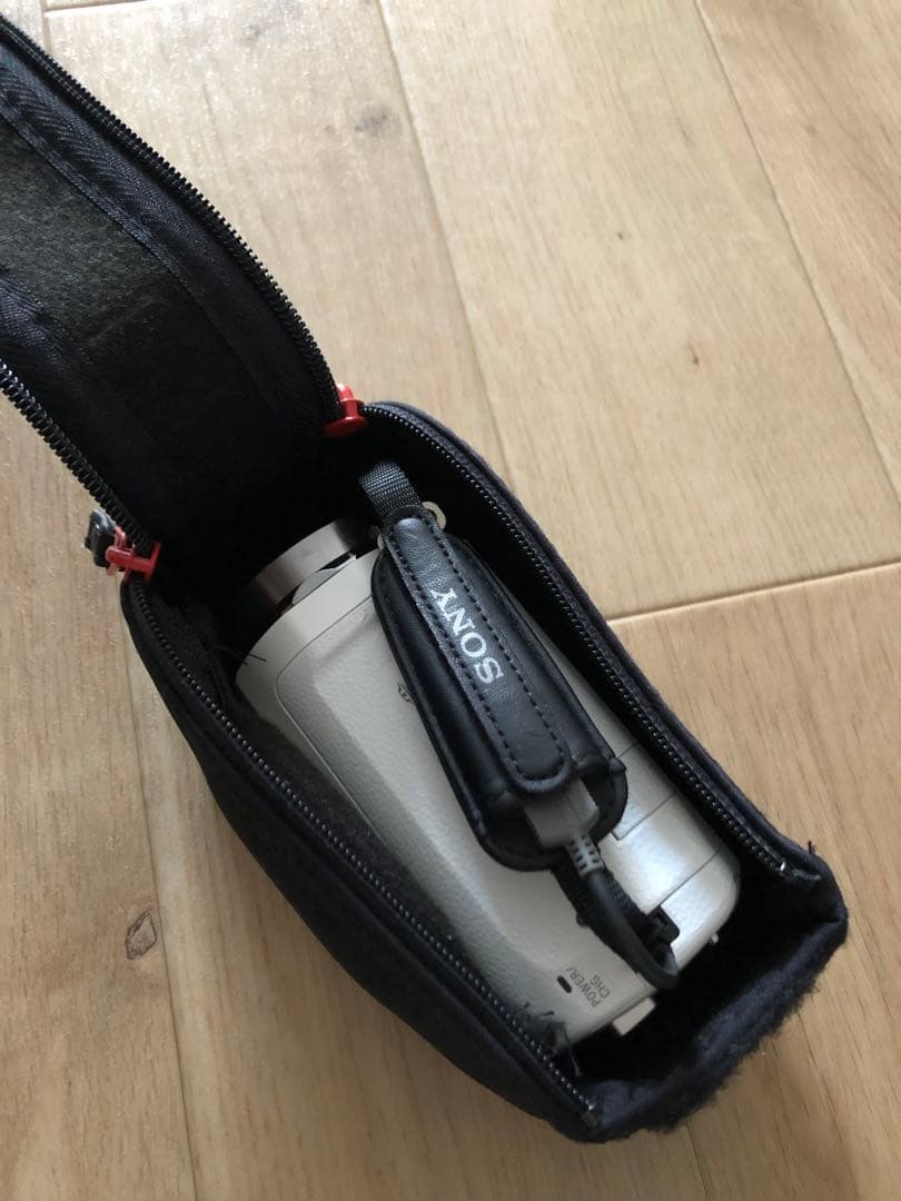 美品【SONY ビデオカメラ】HDR-CX535 60倍ズーム　ケース付