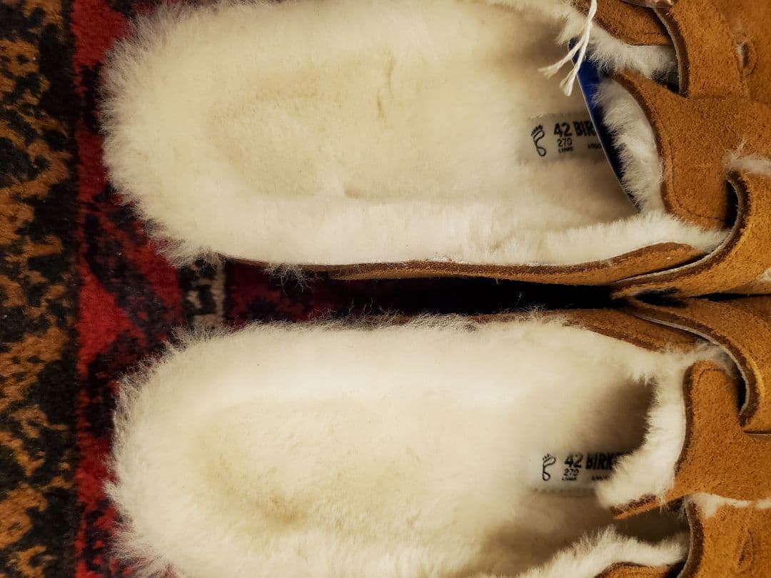 アツシ BIRKENSTOCK BOSTON shearling ミンク