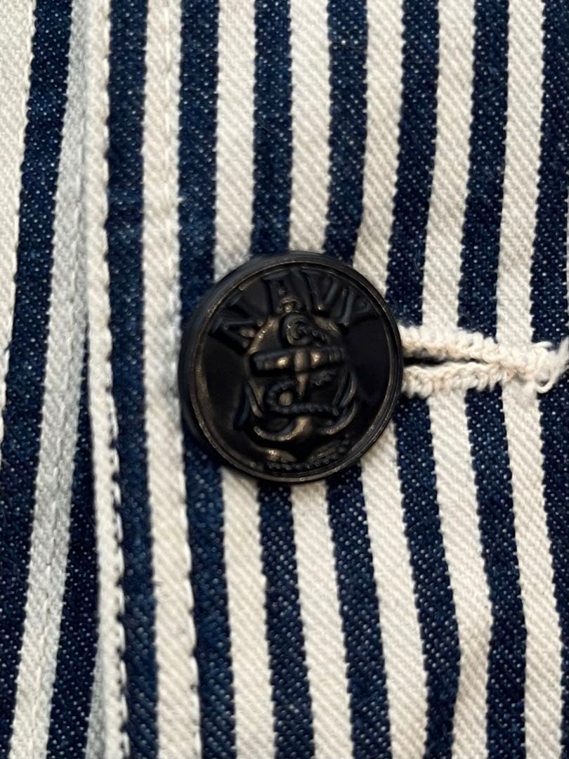 バズリクソンズ　BR15303 U.S. NAVY ヒッコリージャケット38