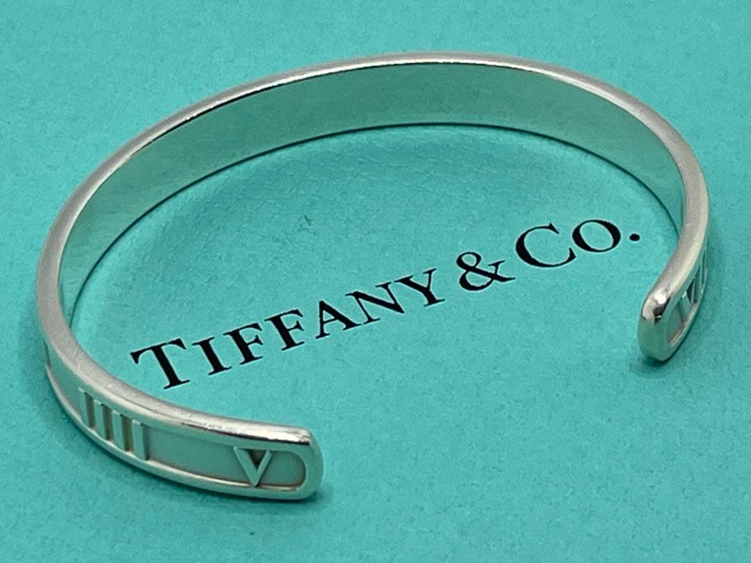 g900 美品　ティファニー　1995 アトラス　バングル　925 ブレスレット