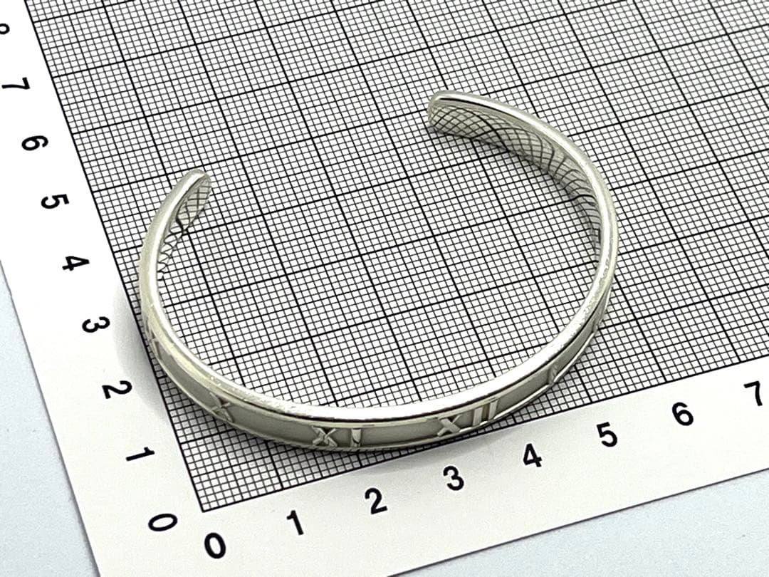 g900 美品　ティファニー　1995 アトラス　バングル　925 ブレスレット