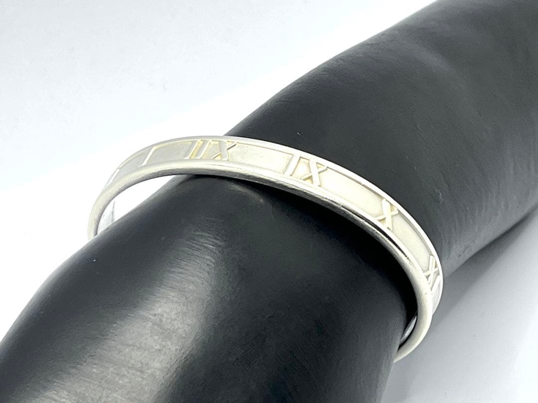 g900 美品　ティファニー　1995 アトラス　バングル　925 ブレスレット