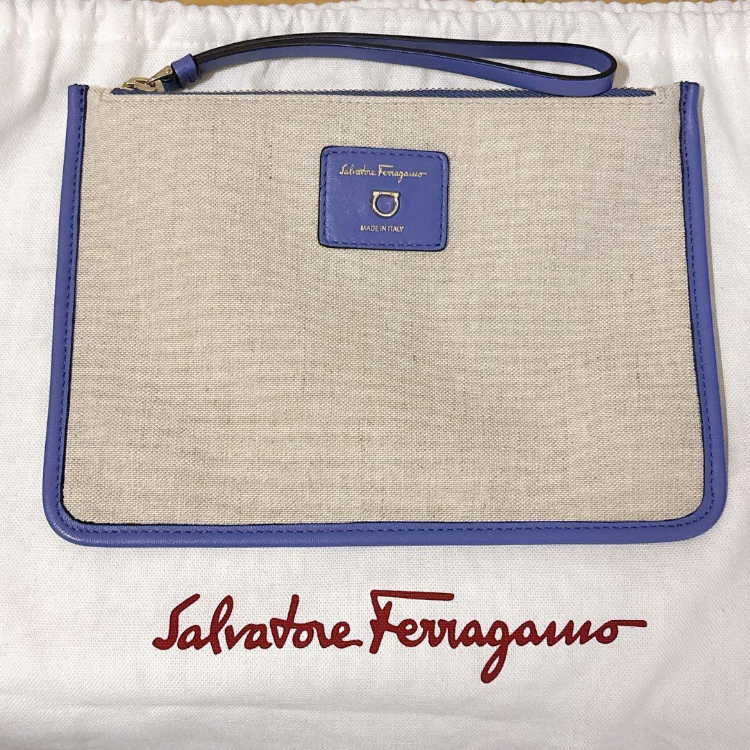 極美品 フェラガモ ハンドバッグ スタジオボックスバッグ カゴバッグ ガンチーニ