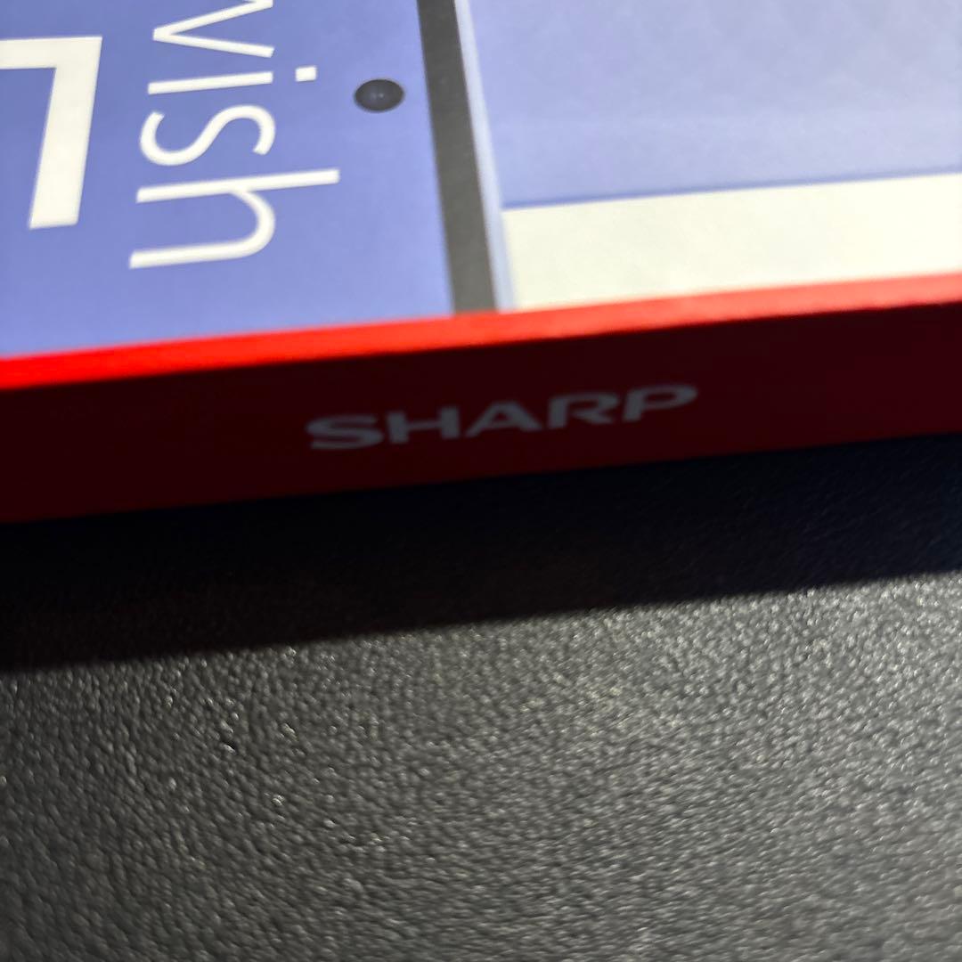 [未使用]【おまけ付き】AQUOS wish 5 ミソラ　本体　青