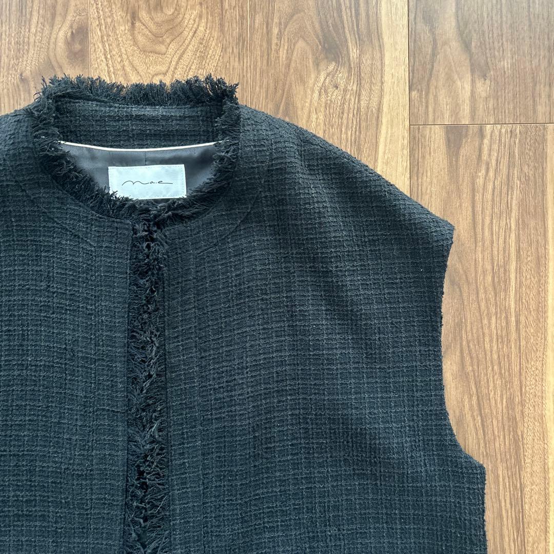 MIE　na.e ツイードジレ　ベスト