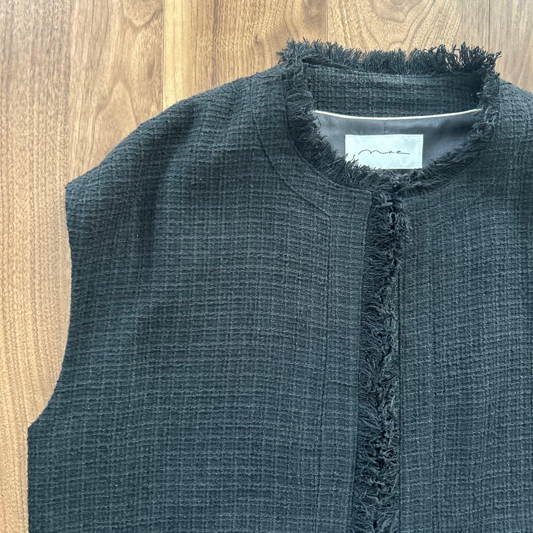 MIE　na.e ツイードジレ　ベスト