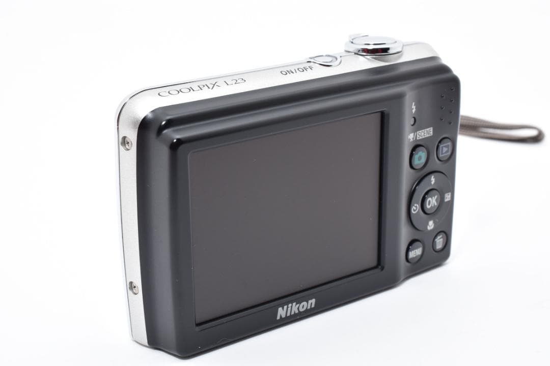【美品】Nikon COOLPIX L23 シルバー　動作確認済