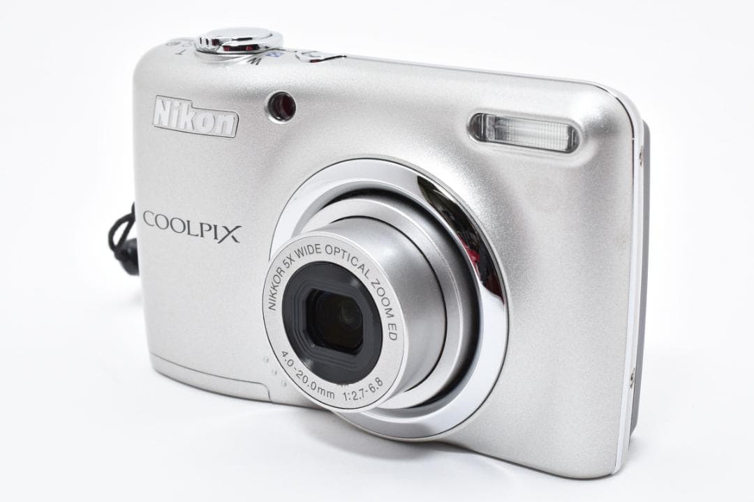 【美品】Nikon COOLPIX L23 シルバー　動作確認済