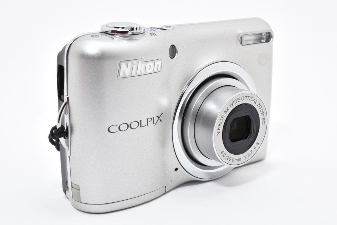【美品】Nikon COOLPIX L23 シルバー　動作確認済