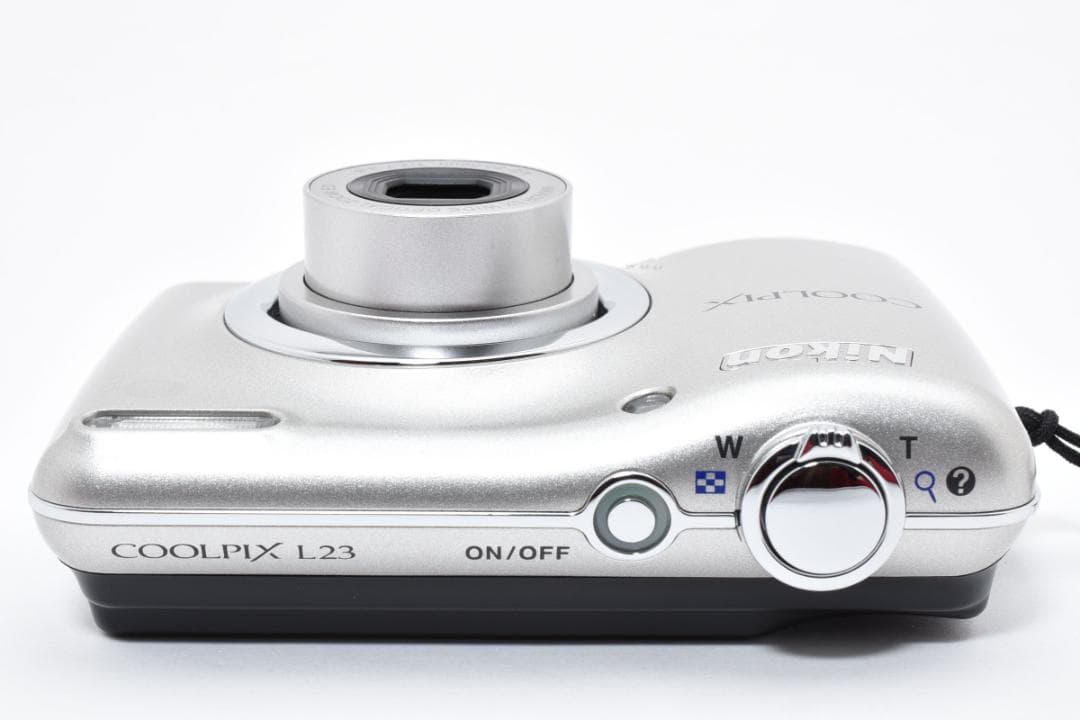 【美品】Nikon COOLPIX L23 シルバー　動作確認済
