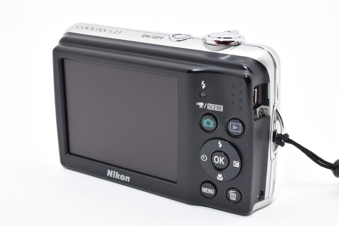 【美品】Nikon COOLPIX L23 シルバー　動作確認済