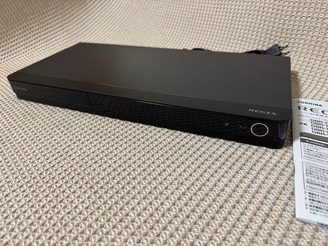 【美品】東芝 REGZA ブルーレイ DBR-T101 2022年製 1TB