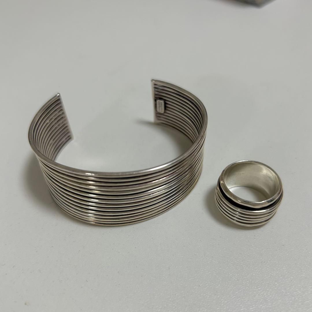 【最終値下】PHILIPPE AUDIBERT バングルとリングセット