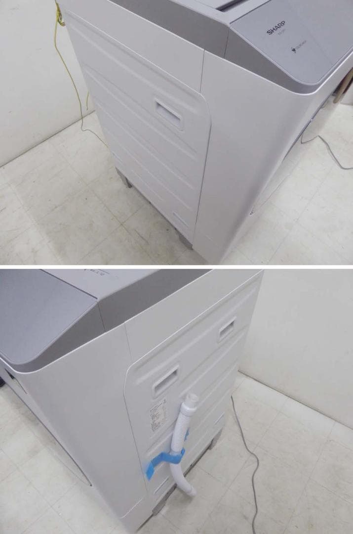 美品■SHARP ■2025年 動作保証付 ES-12P1-WR ドラム式洗濯機