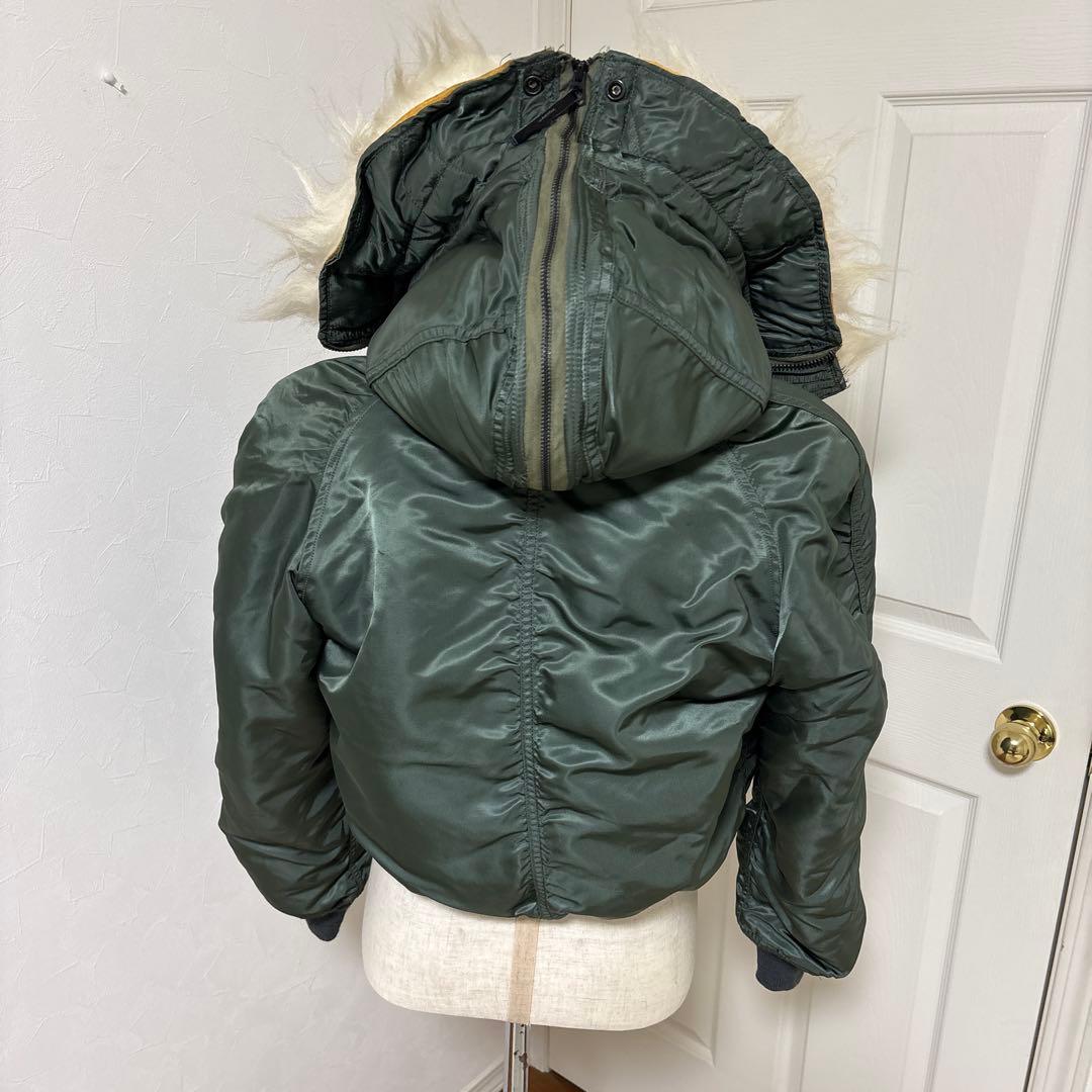 【米軍実物】70s alpha/アルファN-2B フライトジャケット M