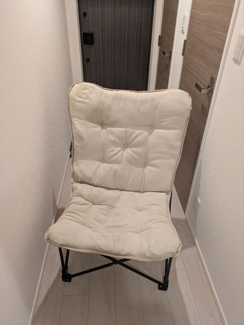 バタフライチェア ハイバック　アイボリー